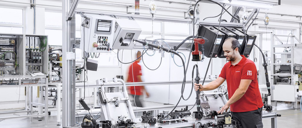 Auch der Anlagenbau gehört beim Spezialisten für Befestigungstechnik Titgemeyer dazu. © Titgemeyer