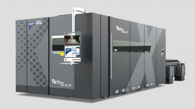 Anyone who needs 3D laser cutting will find what they are looking for in the Masterline model in the X series. © Microstep