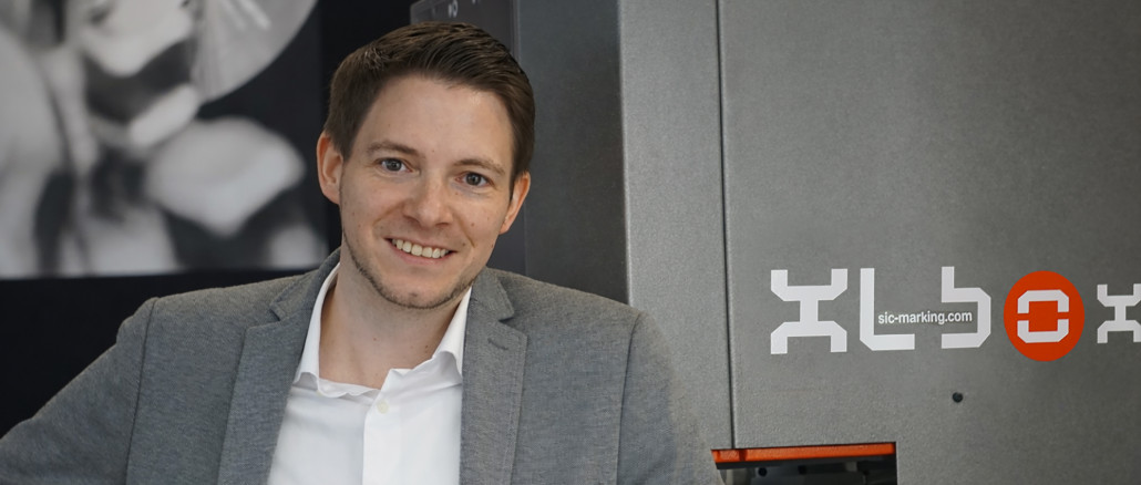 Marvin Horn will drive market expansion as Sales Manager at Sic Marking. © Sic Marking