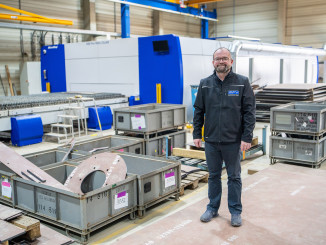 „Wir haben uns für eine Laserschneidanlage entschieden, um die Vorteile der Genauigkeit, die Bauteilgrößen und die Schnittgeschwindigkeit besser auf die Bedarfe unserer Kunden anzupassen“, sagt Axel Jantke, Geschäftsführer MFV Maschinenbau. © Microstep Europa