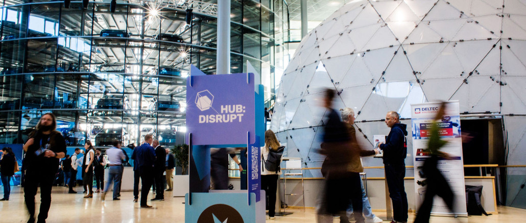 Die hub 2026 in Dresden bringt Fachleute aus Produktion und Hightech zu Themen wie Automatisierung, Robotik und digitaler Fertigung zusammen. © Timm Ziegenthaler