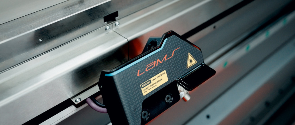 Das Laser Angle Measurement System (LAMS) kontrolliert inline den Biegewinkel. © Bystronic
